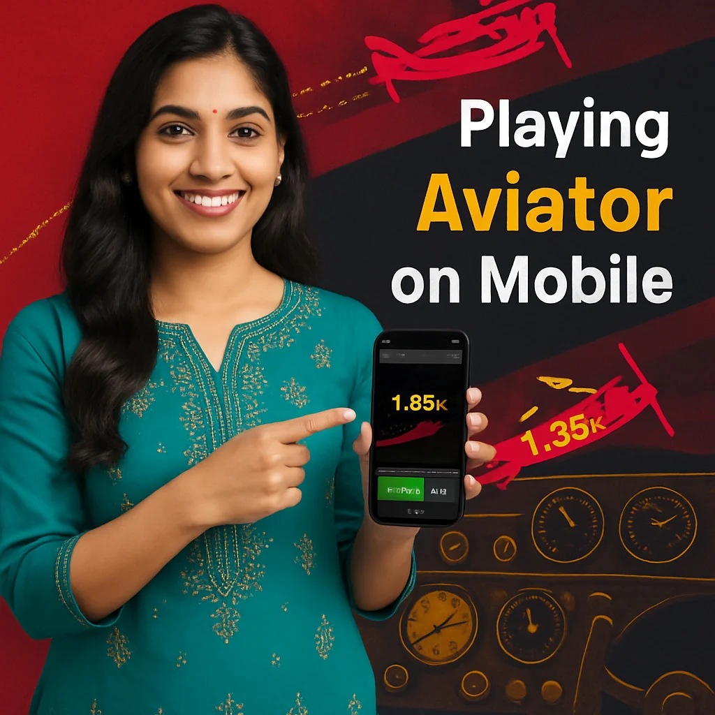 Playing Aviator on Mobile